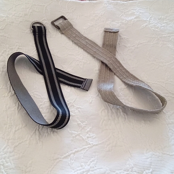 GUC Set of  2 Adjustable Canvas Belts  for kids - Picture 1 of 4